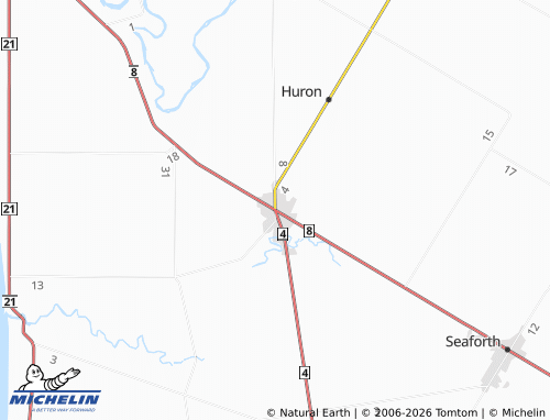 Mappa MICHELIN Clinton - ViaMichelin