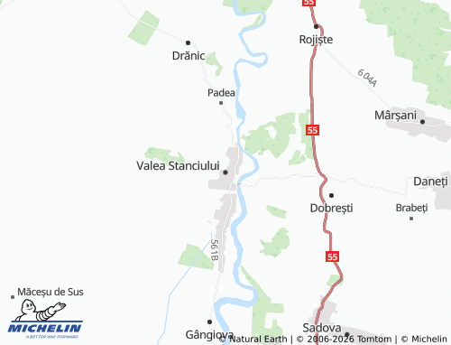 MICHELIN-Landkarte Valea Stanciului - ViaMichelin