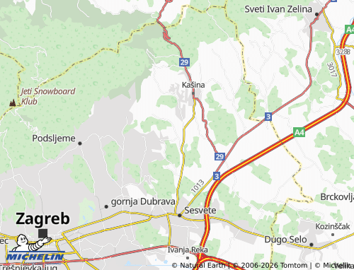 Mapa MICHELIN Vugrovec Donji - ViaMichelin
