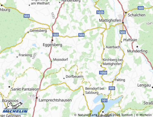 MICHELIN Gstaig map - ViaMichelin
