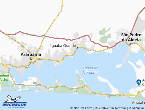 Mapa MICHELIN Das Andorinhas - ViaMichelin