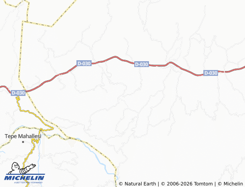 MICHELIN Damla map - ViaMichelin