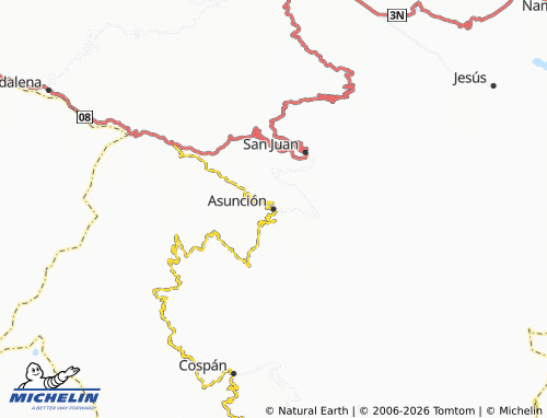 Mappa MICHELIN Asunción - ViaMichelin