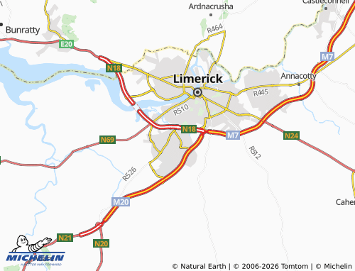 MICHELIN Dooradoyle map - ViaMichelin
