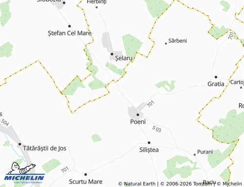 Carte MICHELIN Cătunu - ViaMichelin