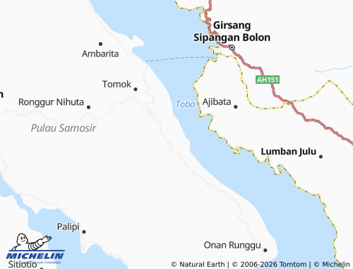 Mapa MICHELIN Pardomuan - ViaMichelin