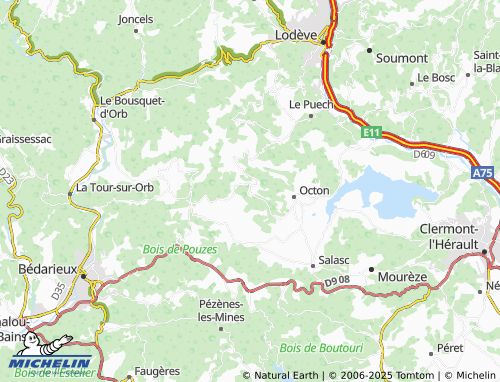 MICHELIN Basse map - ViaMichelin