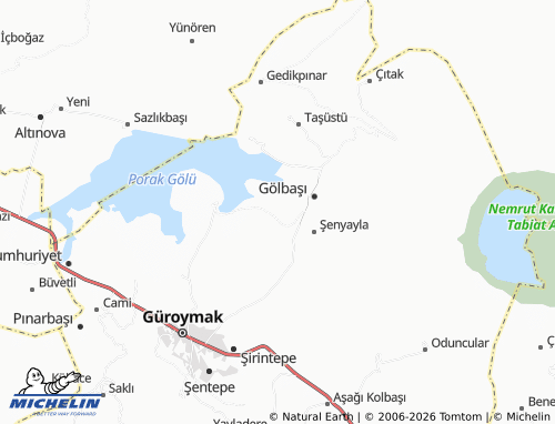 Mappa MICHELIN Şenkaya - ViaMichelin
