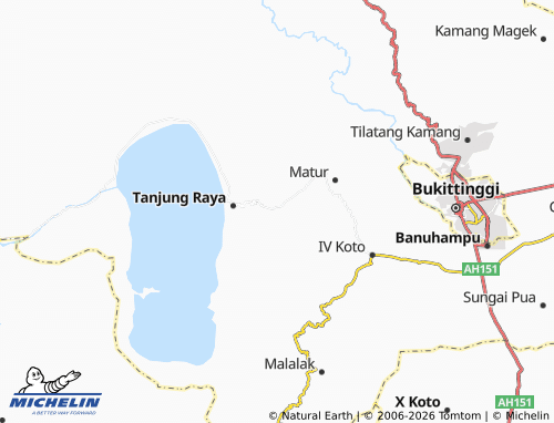 MICHELIN Matua Mudiak map - ViaMichelin