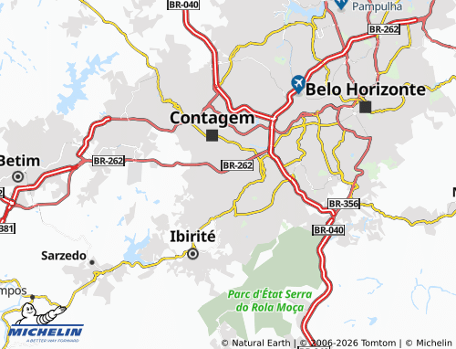 Mapa MICHELIN Amazonas - ViaMichelin