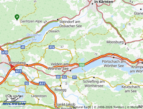 Mapa MICHELIN Kerschdorf - ViaMichelin