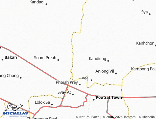 Mappa MICHELIN Kaoh Chum - ViaMichelin