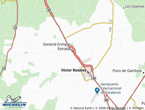 Mappa MICHELIN Lucio Cabadas - ViaMichelin