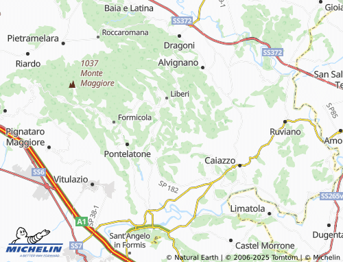 MICHELIN Sasso map - ViaMichelin