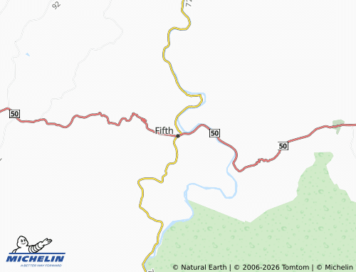 Carte MICHELIN Fifth - ViaMichelin