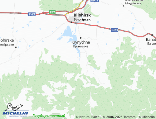 MICHELIN-Landkarte Karasivka - ViaMichelin