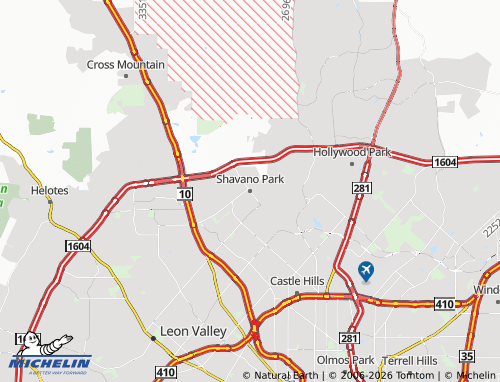 Mappa MICHELIN Shavano Park - ViaMichelin