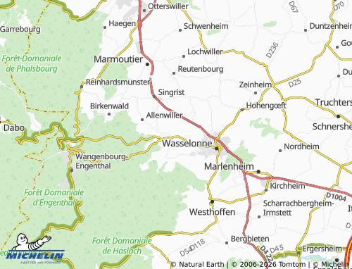 Mapa MICHELIN Romanswiller - ViaMichelin