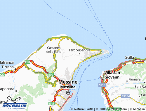 Carte MICHELIN Curcuraci - ViaMichelin