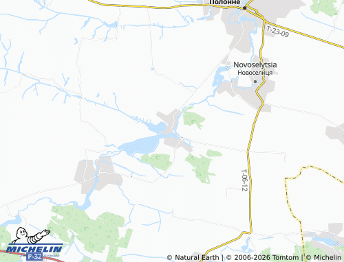 MICHELIN Velyka Berezna map - ViaMichelin