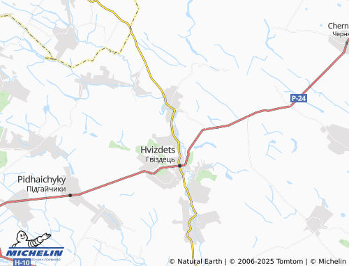 MICHELIN Chekhova map - ViaMichelin