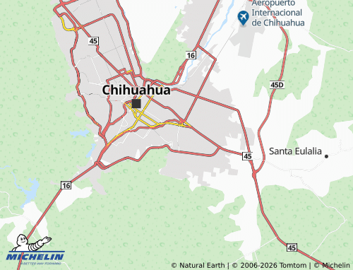 Mapa MICHELIN 15 de Enero - ViaMichelin