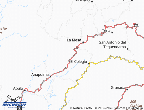 Mappa MICHELIN Calucata - ViaMichelin