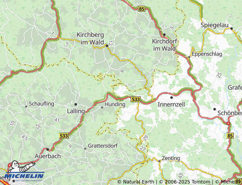 MICHELIN-Landkarte Allhartsmais - ViaMichelin