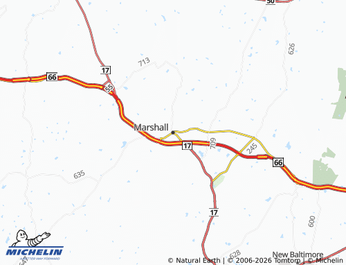 Mapa MICHELIN Marshall - ViaMichelin