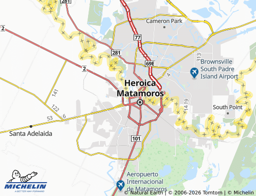 MICHELIN Estero San Pablo map - ViaMichelin