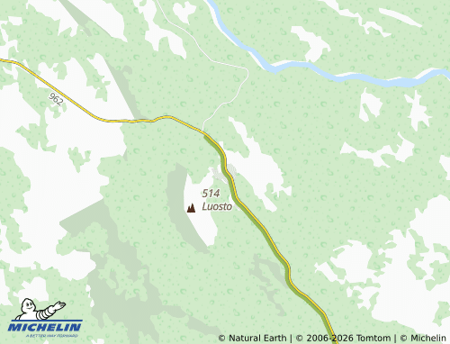 Mappa MICHELIN Luosto - ViaMichelin