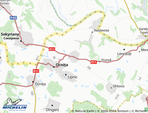 MICHELIN-Landkarte Bîrnova - ViaMichelin