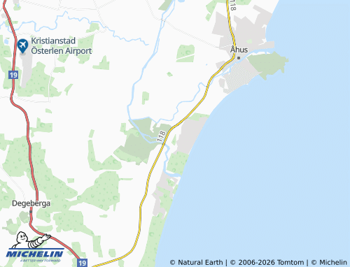 MICHELIN Yngsjö map - ViaMichelin