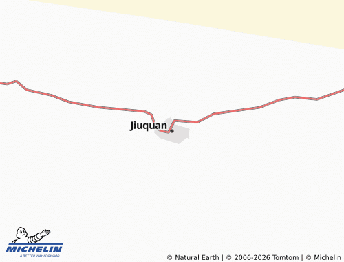 Mappa MICHELIN Jiuquan - ViaMichelin
