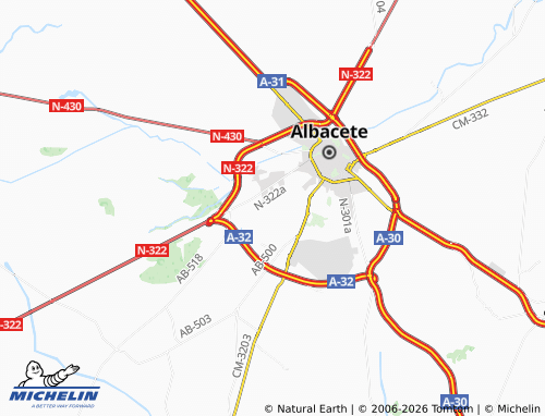 Mapa MICHELIN Culebras - ViaMichelin