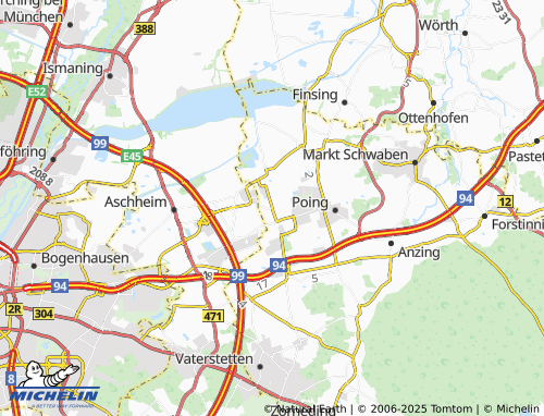 MICHELIN Grub map - ViaMichelin