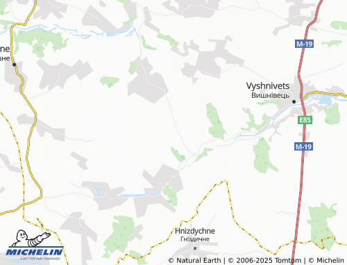 MICHELIN-Landkarte Khotovytsia - ViaMichelin
