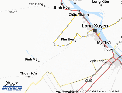 Mappa MICHELIN Vĩnh Trạch - ViaMichelin
