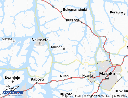 MICHELIN Kibinge map - ViaMichelin