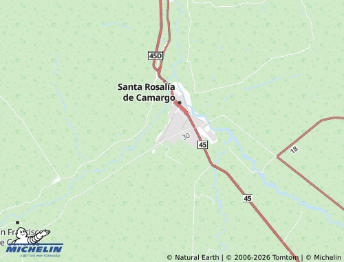 Mapa MICHELIN Benito Juárez - ViaMichelin