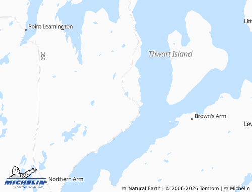 Mappa MICHELIN Point of Bay - ViaMichelin