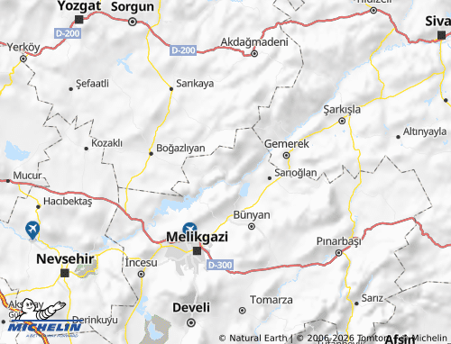 Mappa MICHELIN Özvatan - ViaMichelin