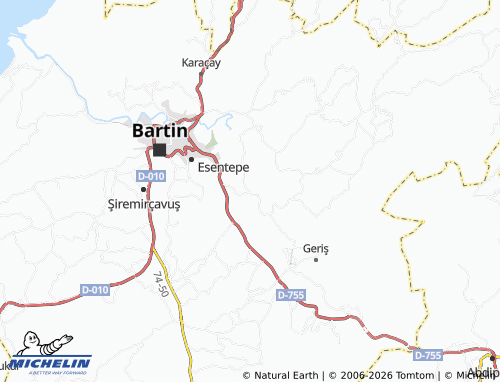 MICHELIN-Landkarte Akçalı - ViaMichelin