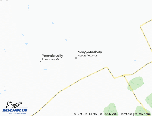 MICHELIN-Landkarte Novyye Reshety - ViaMichelin