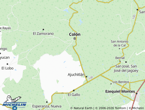 MICHELIN Los Quiotes map - ViaMichelin