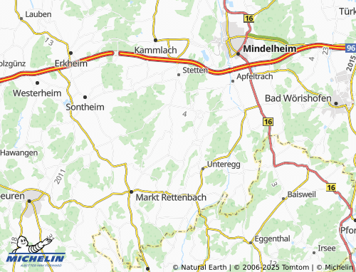 Mapa MICHELIN Lichtenau - ViaMichelin