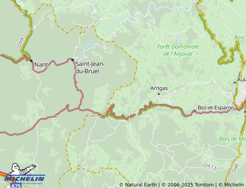 MICHELIN La Goute map - ViaMichelin