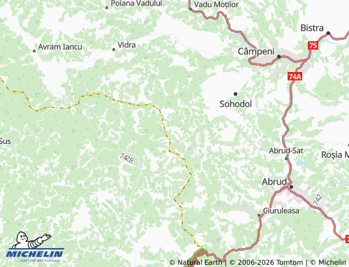 Mapa MICHELIN Valea Verde - ViaMichelin