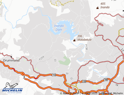 MICHELIN Crestholme map - ViaMichelin