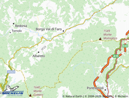 Mappa MICHELIN Giacopazzi - ViaMichelin